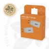 USB‑C nabíjačka 2 balenie CLUB3D CAC-3020, 30 W celkom, biela