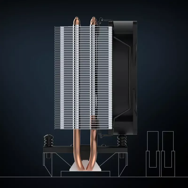 ARCTIC Freezer 8i - CO kompaktný Intel CPU chladič pre nepretržitú prevádzku