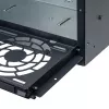 Serverový rack Silverstone RM52 čierny ATX SFX 440x550x220mm