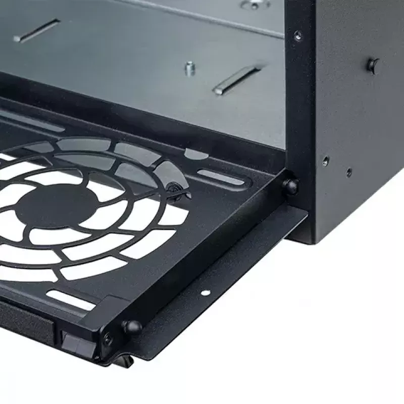 Serverový rack Silverstone RM52 čierny ATX SFX 440x550x220mm