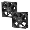 Serverový rack Silverstone RM52 čierny ATX SFX 440x550x220mm