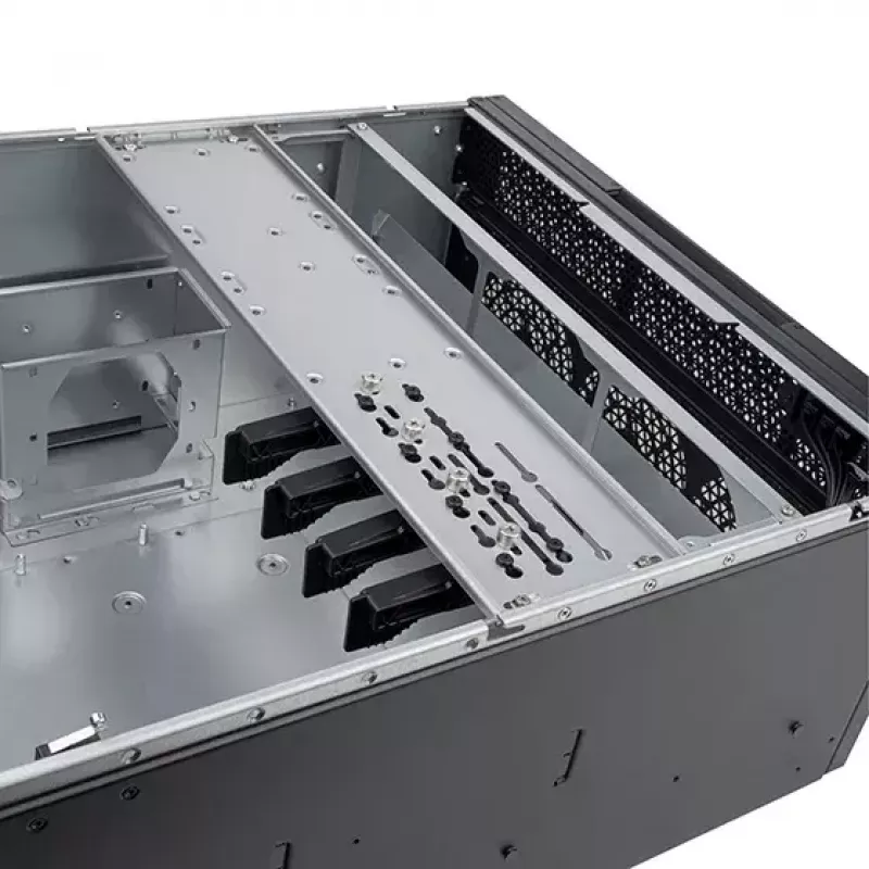 Serverový rack Silverstone RM52 čierny ATX SFX 440x550x220mm