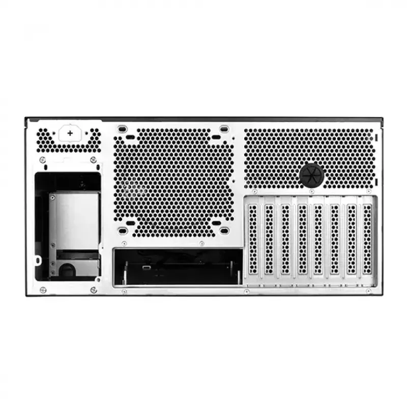 Serverový rack Silverstone RM52 čierny ATX SFX 440x550x220mm