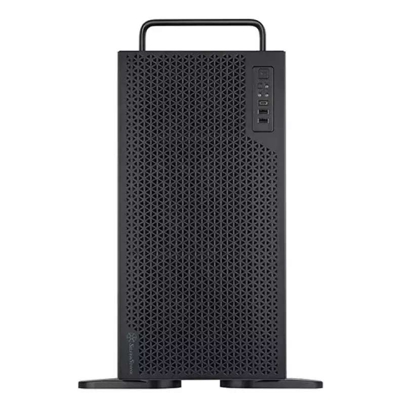 Serverový rack Silverstone RM52 čierny ATX SFX 440x550x220mm