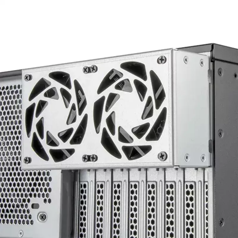 Serverový rack Silverstone RM52 čierny ATX SFX 440x550x220mm