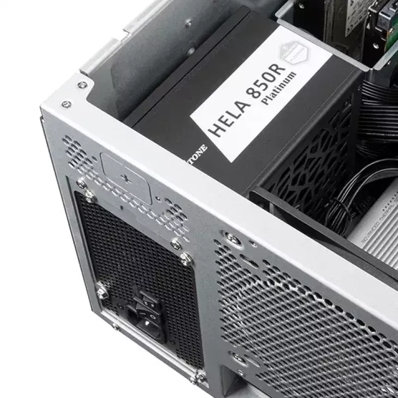 Serverový rack Silverstone RM52 čierny ATX SFX 440x550x220mm