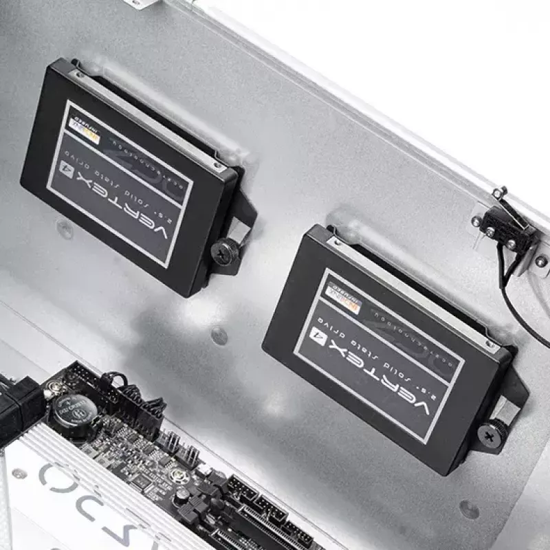 Serverový rack Silverstone RM52 čierny ATX SFX 440x550x220mm