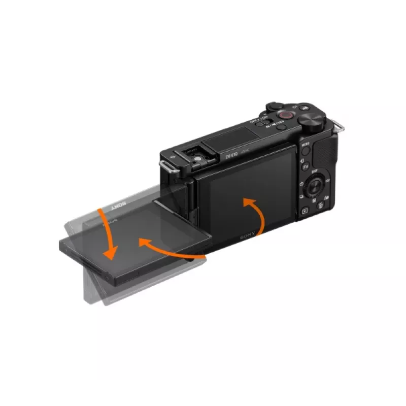 Sony α ZV-E10 MILC telo 24.2 MP CMOS 6000 x 4000 pixelov čierna