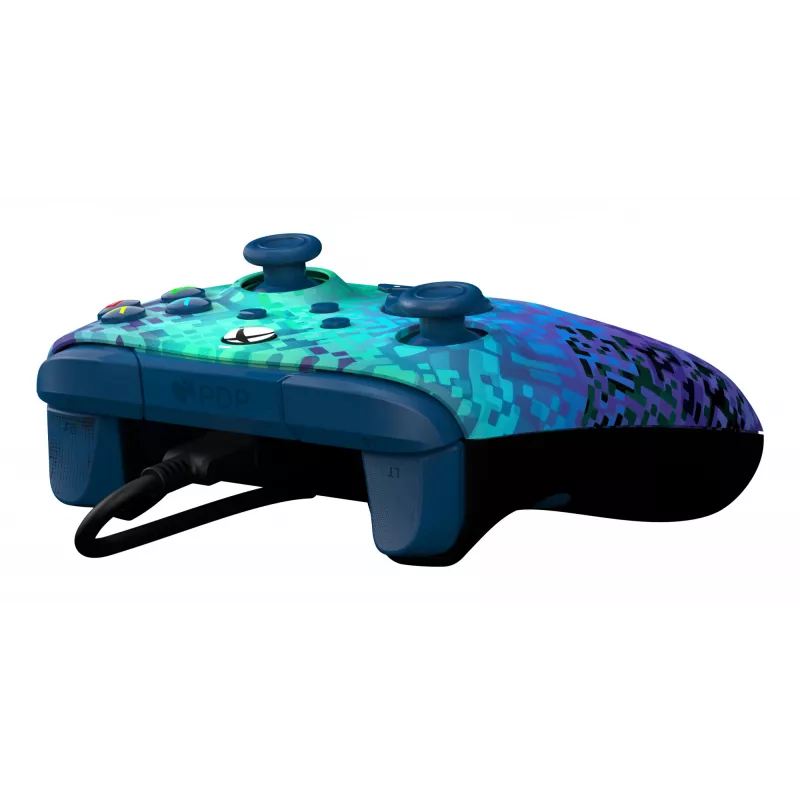 “PDP Rematch Advanced” čierny, zelený USB gamepad analógový / digitálny PC, Xbox One, Xbox Series S, Xbox Series X