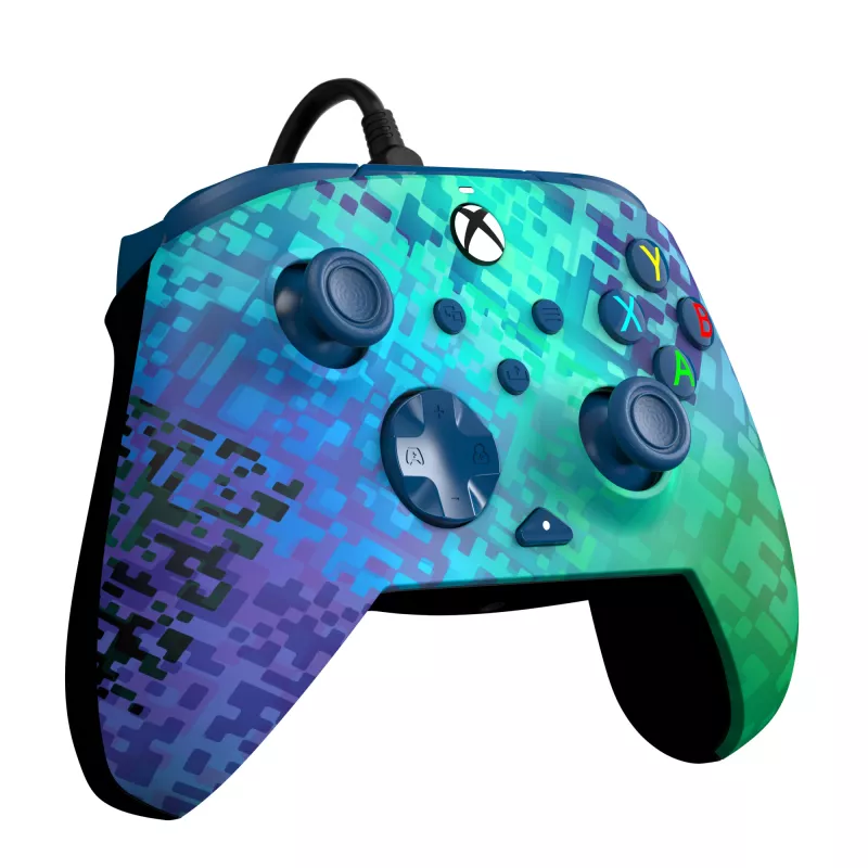 “PDP Rematch Advanced” čierny, zelený USB gamepad analógový / digitálny PC, Xbox One, Xbox Series S, Xbox Series X