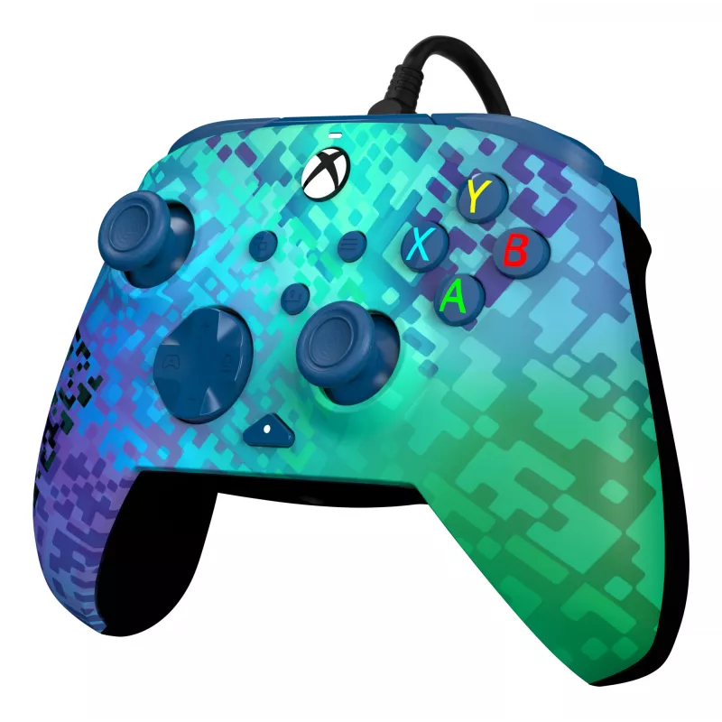 “PDP Rematch Advanced” čierny, zelený USB gamepad analógový / digitálny PC, Xbox One, Xbox Series S, Xbox Series X