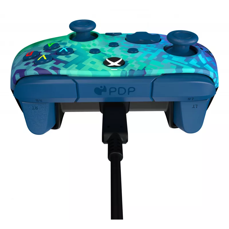 “PDP Rematch Advanced” čierny, zelený USB gamepad analógový / digitálny PC, Xbox One, Xbox Series S, Xbox Series X