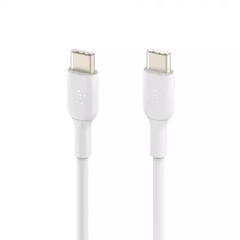 USB kábel Belkin CAB003BT1MWH 1m USB C biela