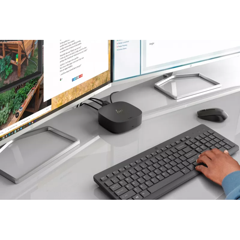 HP 930 Creator bezdrôtová myš, pre pravákov, Bluetooth, 3000 DPI, strieborná