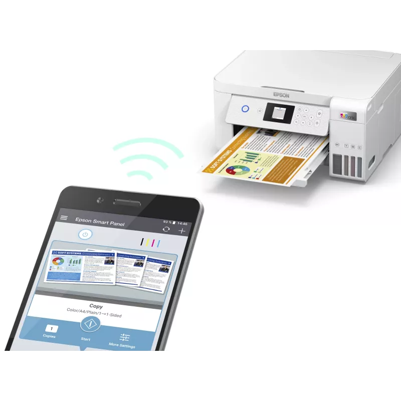Epson EcoTank ET-2856 atramentová A4 5760 x 1440 DPI 33 str./min Wi-Fi