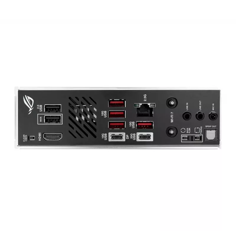 Základná doska ASUS ROG STRIX B850-I GAMING WIFI, AMD B850, Socket AM5, mini ITX, 2x DDR5, Wi-Fi 7, 2.5Gb LAN