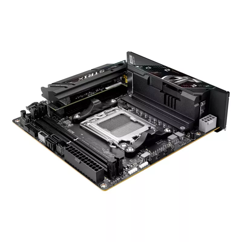 Základná doska ASUS ROG STRIX B850-I GAMING WIFI, AMD B850, Socket AM5, mini ITX, 2x DDR5, Wi-Fi 7, 2.5Gb LAN
