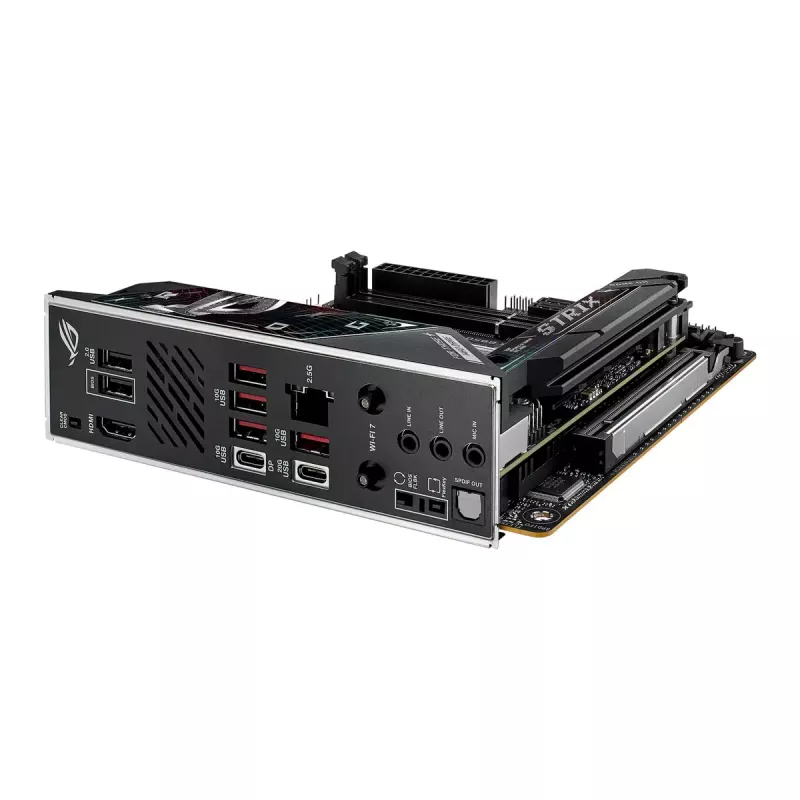 Základná doska ASUS ROG STRIX B850-I GAMING WIFI, AMD B850, Socket AM5, mini ITX, 2x DDR5, Wi-Fi 7, 2.5Gb LAN