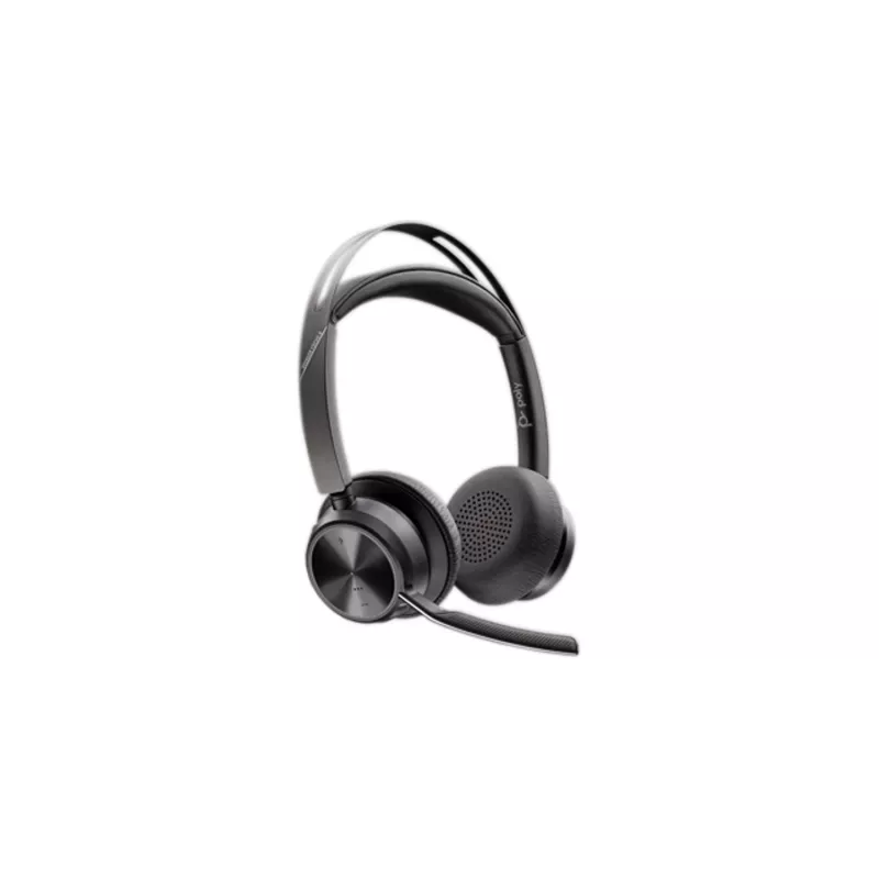 HP Poly Voyager Focus 2 USB-C-C Headset +USB-C/A adaptér +nabíjacia stanica