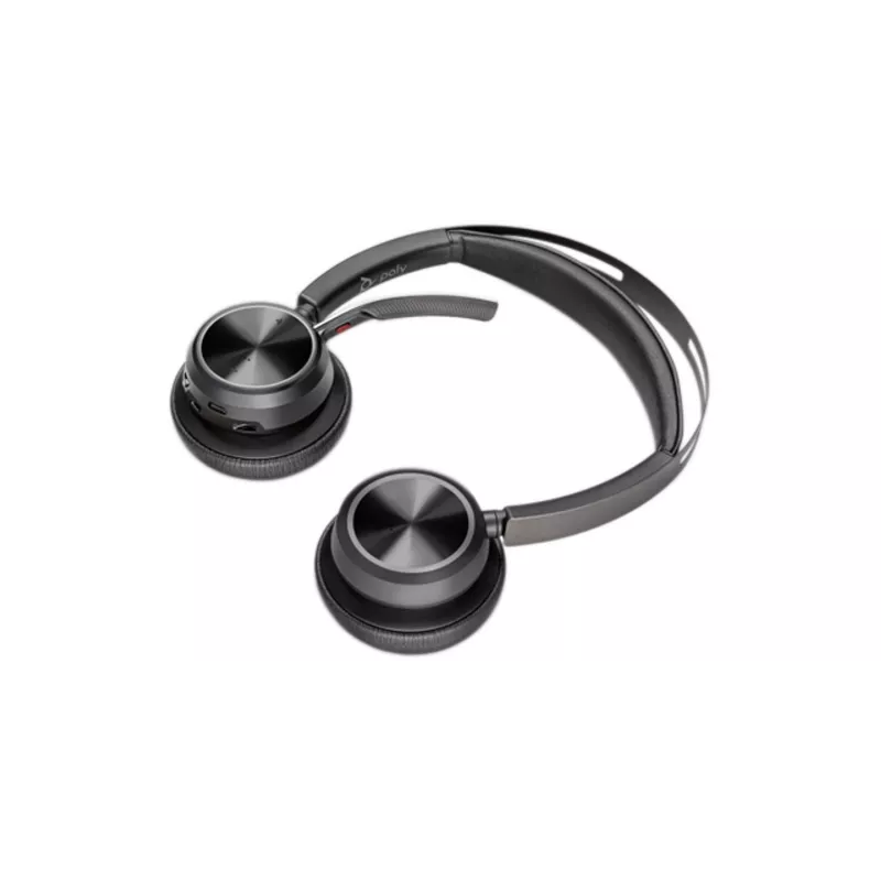 HP Poly Voyager Focus 2 USB-C-C Headset +USB-C/A adaptér +nabíjacia stanica