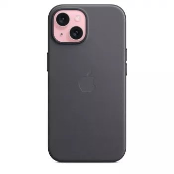 APPLE Apple FineWoven puzdro s MagSafe iPhone 15 čierne