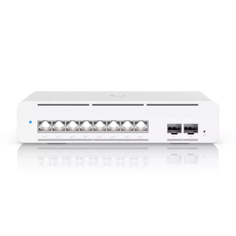 Managed switch Ubiquiti UniFi Pro XG 8 PoE 10G Ethernet 8 portov