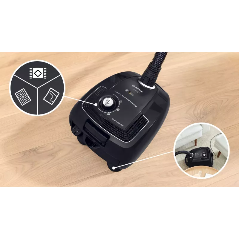 Bosch Serie 4 BGB38BA1 vysávač 4 L podlahový vysávač suchý 600 W vreckový