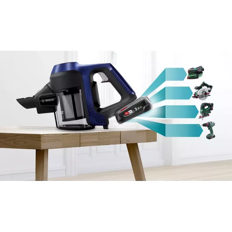 Bosch Serie 6 BBS611MAT akumulátorový vysávač 2-in-1