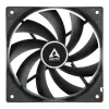 ARCTIC F12 120 mm štandardný ventilátor do skrine, 5 ks, čierny
