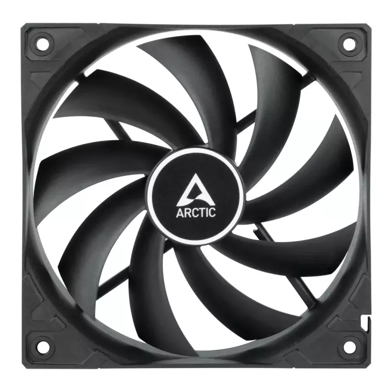 ARCTIC F12 120 mm štandardný ventilátor do skrine, 5 ks, čierny
