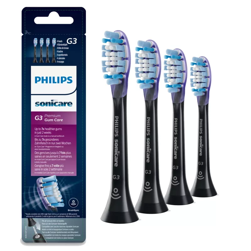 Philips G3 Premium Gum Care HX9054/33 4-bal. vymeniteľné hlavice sonickej zubnej kefky