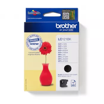 Brother LC121BK atramentová kazeta 1 ks originálna čierna
