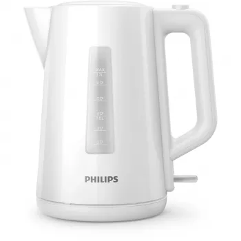 Rýchlovarná kanvica Philips 3000 Series HD9318/00, 1,7 l, 2200 W, biela