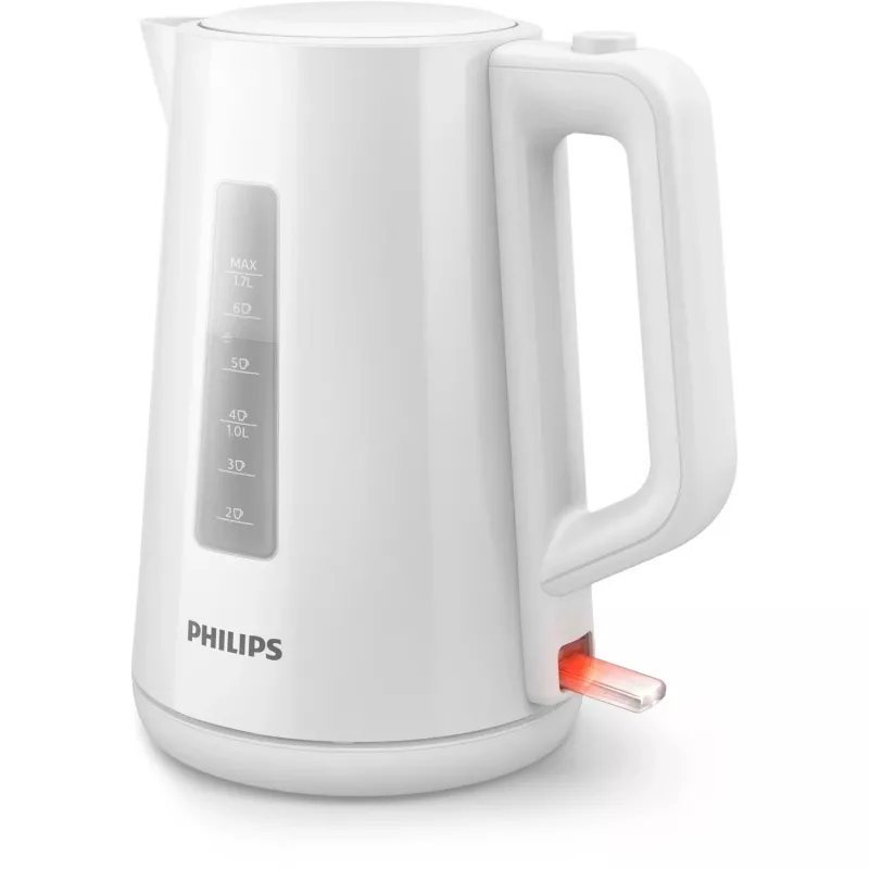 Rýchlovarná kanvica Philips 3000 Series HD9318/00, 1,7 l, 2200 W, biela