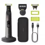 Philips OneBlade Pro 360 QP6652/61 na tvár a telo, integrovaný displej, umývateľný, akumulátor, chróm