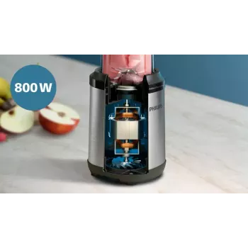 Stolný mixér Philips 5000 Series HR2765/00 čierna nehrdzavejúca oceľ