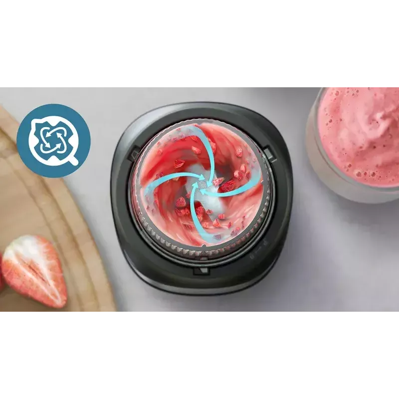 Stolný mixér Philips 5000 Series HR2765/00 čierna nehrdzavejúca oceľ