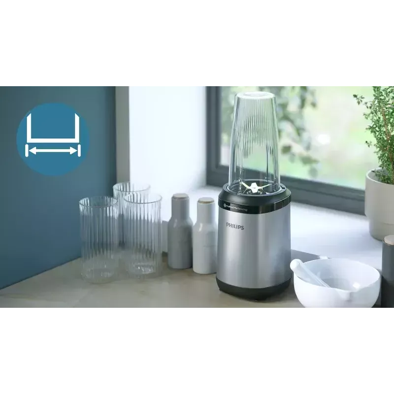 Stolný mixér Philips 5000 Series HR2765/00 čierna nehrdzavejúca oceľ