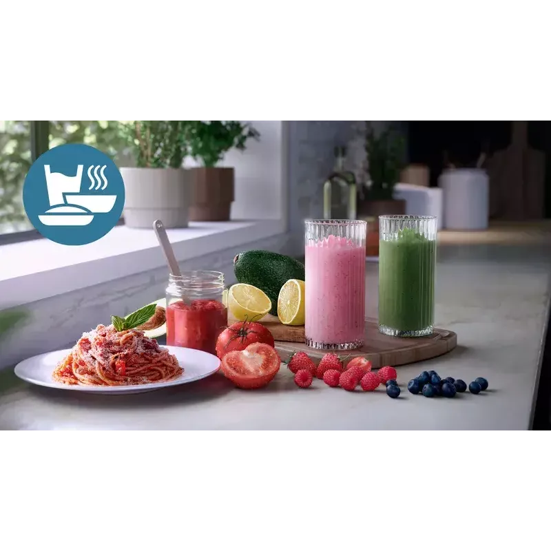 Stolný mixér Philips 5000 Series HR2765/00 čierna nehrdzavejúca oceľ