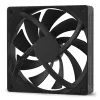 NZXT chladiaci ventilátor F120q 120mm čierny Quiet Airflow