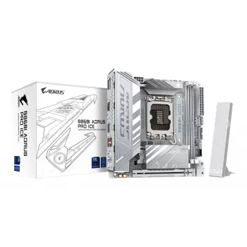 Základná doska GIGABYTE B860I AORUS PRO ICE, Intel B860, LGA 1851, Mini-ITX