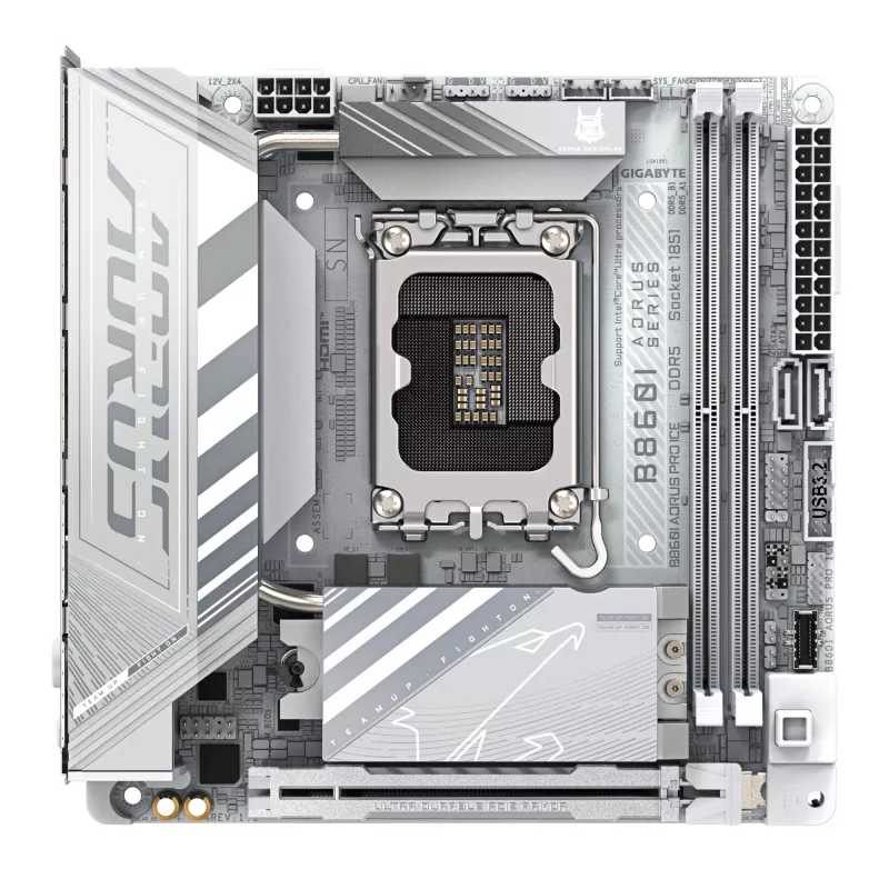 Základná doska GIGABYTE B860I AORUS PRO ICE, Intel B860, LGA 1851, Mini-ITX