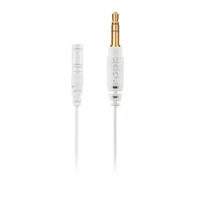 RØDE Lavalier GO LAVGOW klipsový lavalier mikrofón, 20–20000 Hz, biely