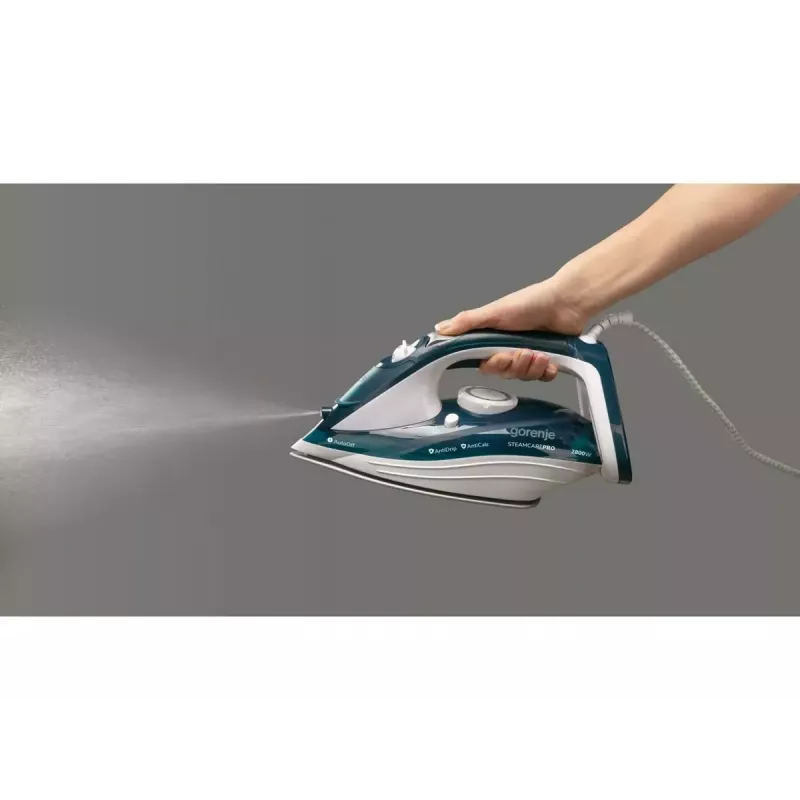 Gorenje SIH2800TQC parná žehlička s keramickou žehliacou plochou 2800 W modrá