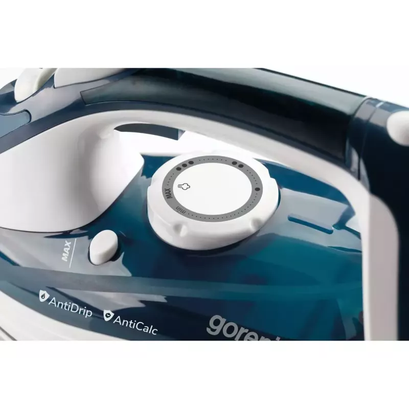 Gorenje SIH2800TQC parná žehlička s keramickou žehliacou plochou 2800 W modrá