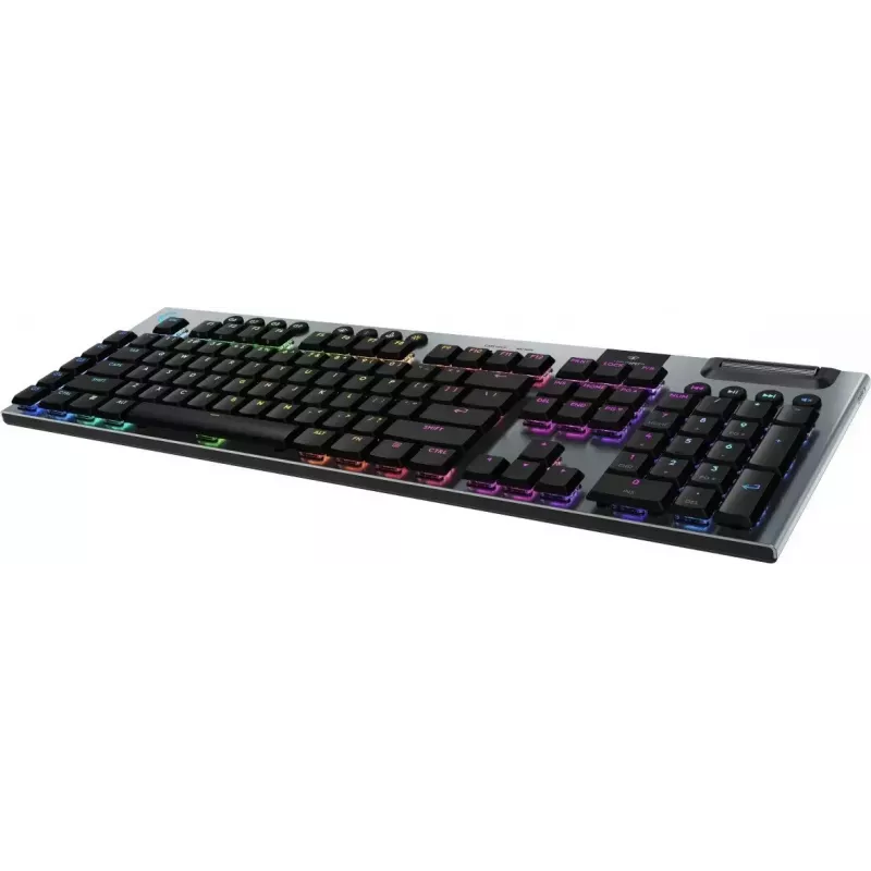 LOGITECH G915 X Lightspeed Wireless Low Profile herná klávesnica - čierna - Qwerty - US International Tactile