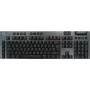 LOGITECH G915 X Lightspeed Wireless Low Profile herná klávesnica - čierna - Qwerty - US International Tactile