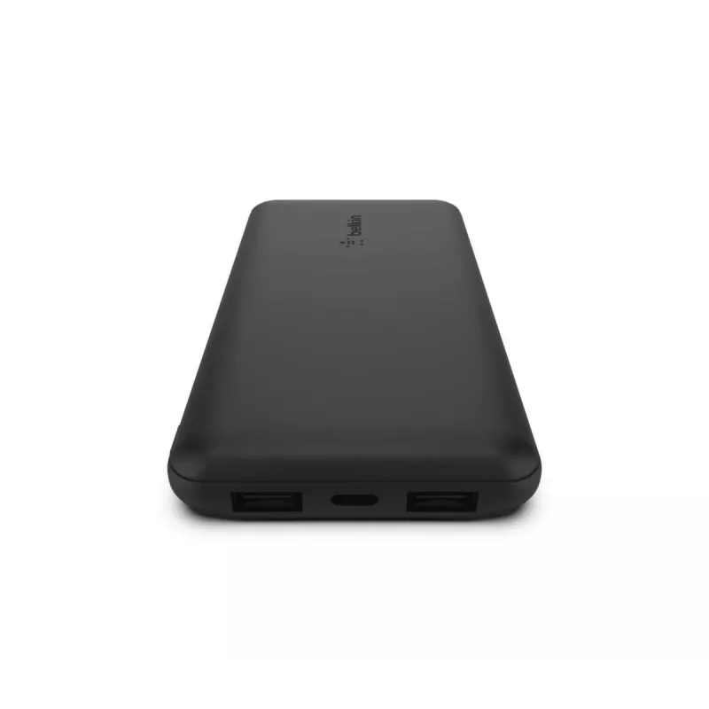 BELKIN 10k powerbanka s USB-C 15 W Dual USB-A 15 cm USB-A na C kábel čierna