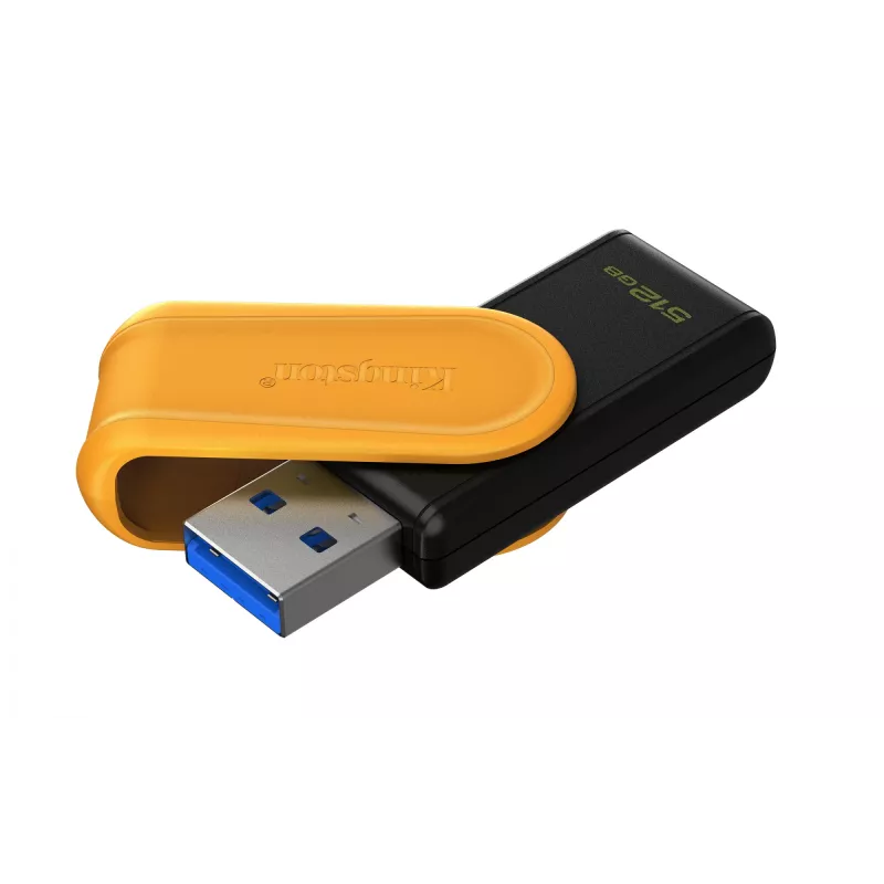 Kingston Technology DataTraveler 512GB prenosný USB 3.2 Gen 1 Exodia S (čierna/žltá)