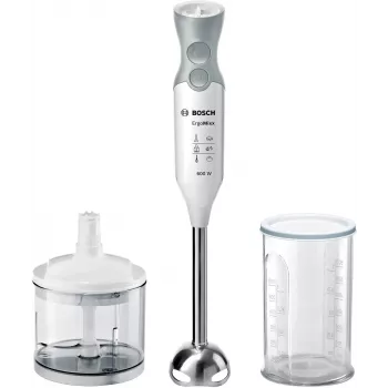 Bosch ErgoMixx MSM66120 tyčový mixér 600 W sivá, biela